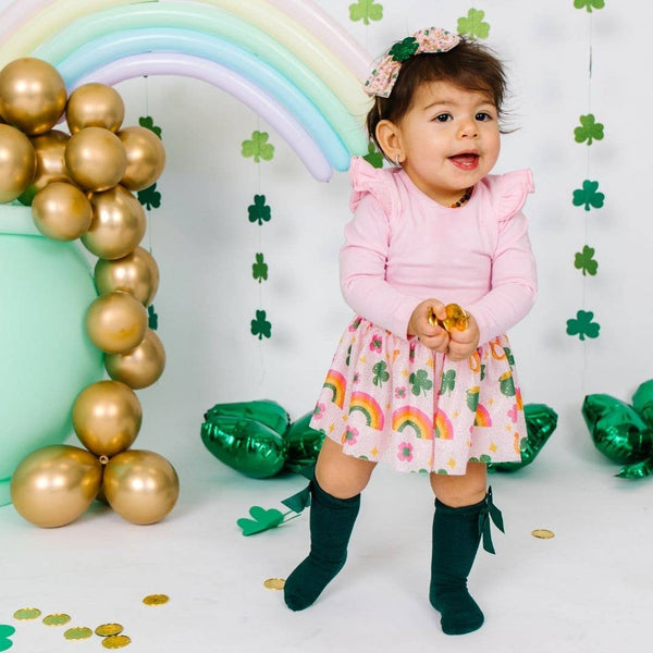 Lucky Doodle St. Patrick's Day Tutu Bodysuit