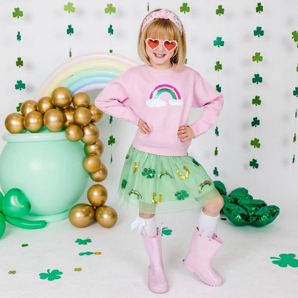 Lucky Sequin St. Patrick's Day Tutu