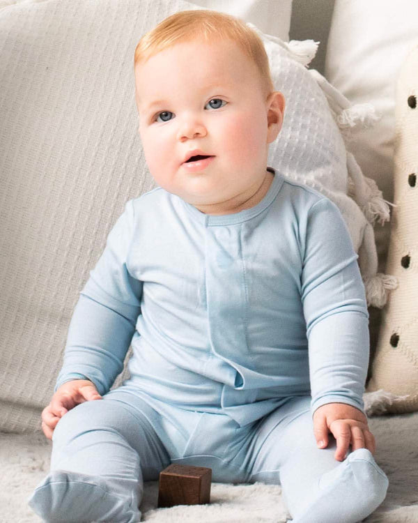 Baby Blue Modal Magnetic Footie