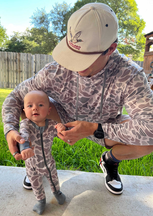 Baby Zip Up- Classic Deer Camo