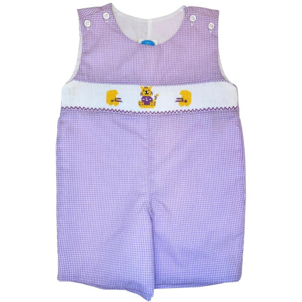 Purple Tiger Smock Jon Jon