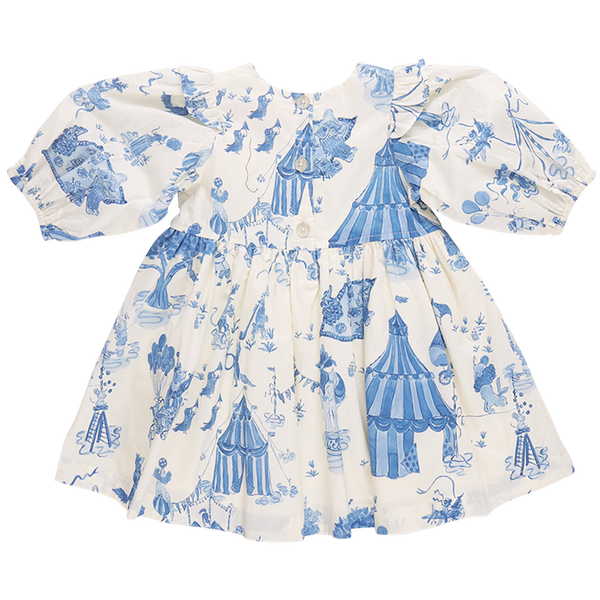 Brooke Dress - Blue Circus