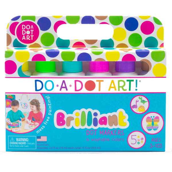 Brilliant 6 Pack Dot Markers