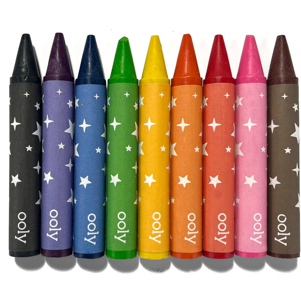 Carry Along! Coloring Book and Crayon Set - Unicorn Pals - Set of 9 Crayons