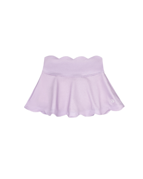 Zoe Scallop Skort- Petal Purple, Cotton Candy Pink