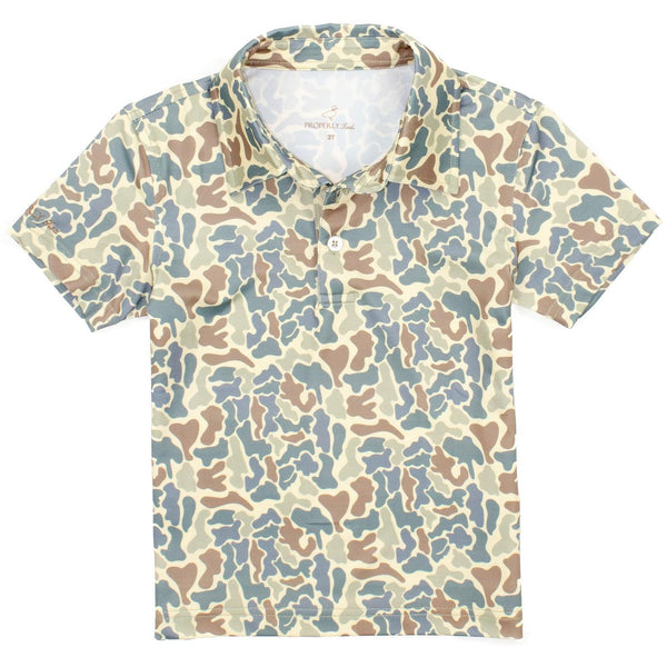 Inlet Polo- Field Camo