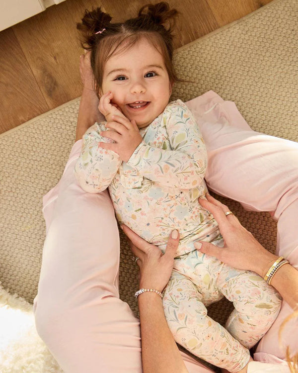 Charlotte Modal L/S Pajama Set W/ Ruffle