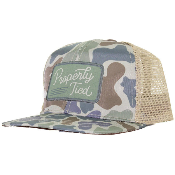 Sportsman Trucker Hat Vintage Camo