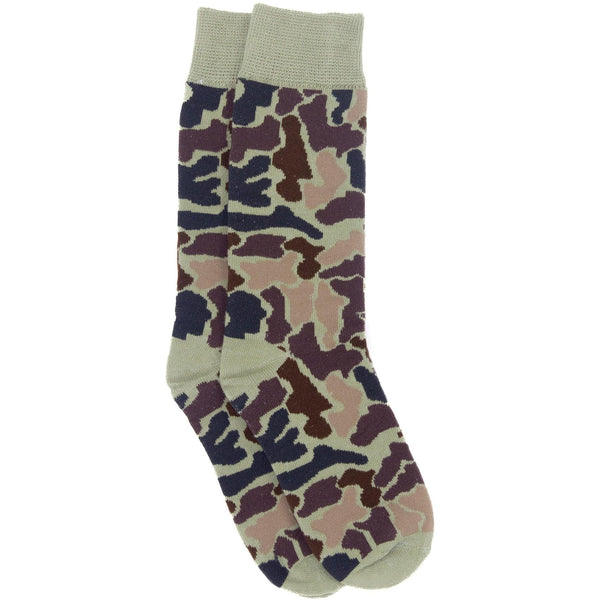 Lucky Duck Socks Vintage Camo