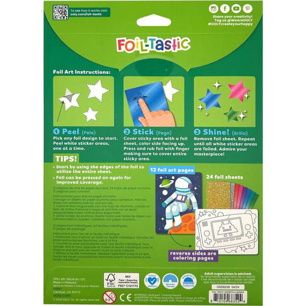 Foil-tastic Foil Art & Coloring Set - Gadgets & Gizmos