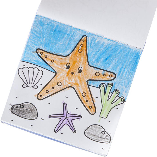 Carry Along Coloring Book Set - Sea Life