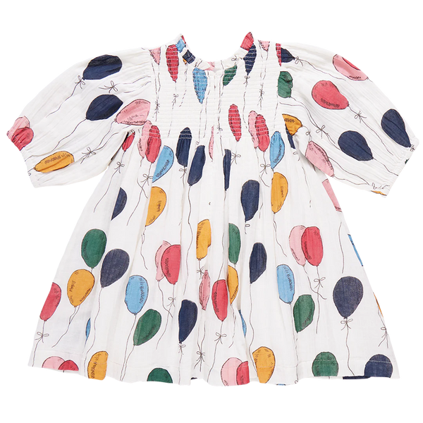 Stevie Puff Sleeve Dress - Balloon Bunches