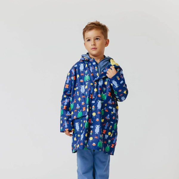 Kooky Monsters Magnetic Raincoat