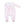 Mini Checks Collared Footie- Pink