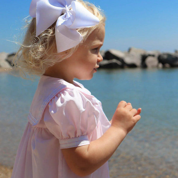 Nautical Sailor Dress- Pink