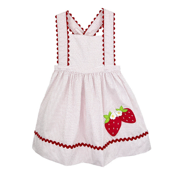 Strawberry Dress- Red Dot