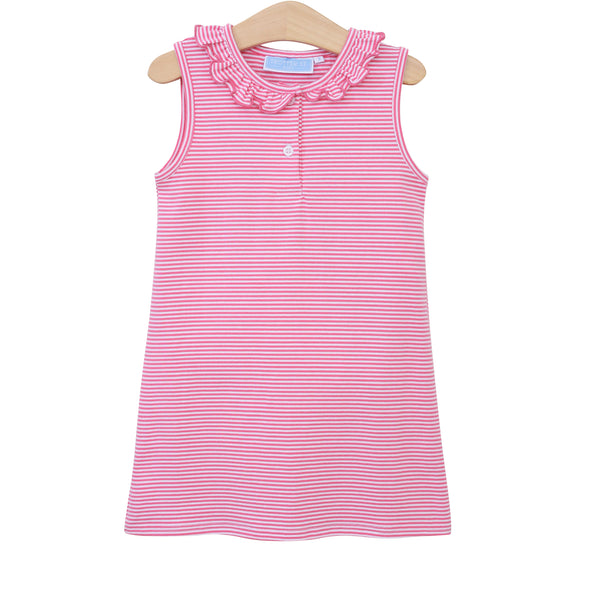 Nora Dress- Pink Stripe