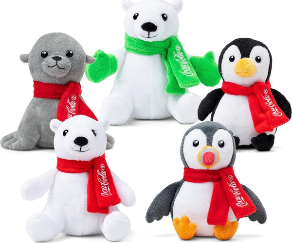 Coca-Cola Pop Cans Collectible 5" Plush