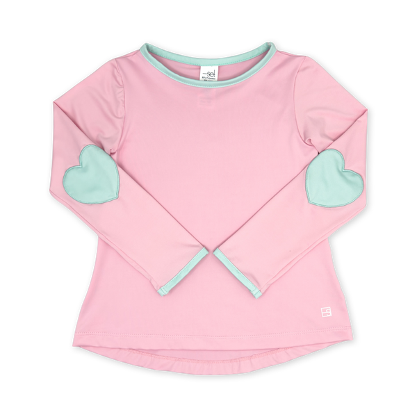 Kylie T Long Sleeve- Cotton Candy Pink, Cool Mint, Mint For Fun