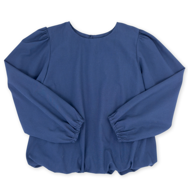 Madison Blouse- Natchez Navy