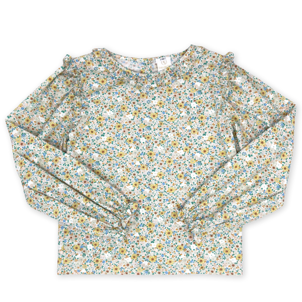 Evelyn Blouse Long Sleeve - Tupelo Floral