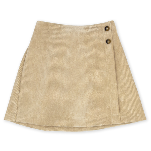 Julia Skirt - Alexandria Khaki Cord