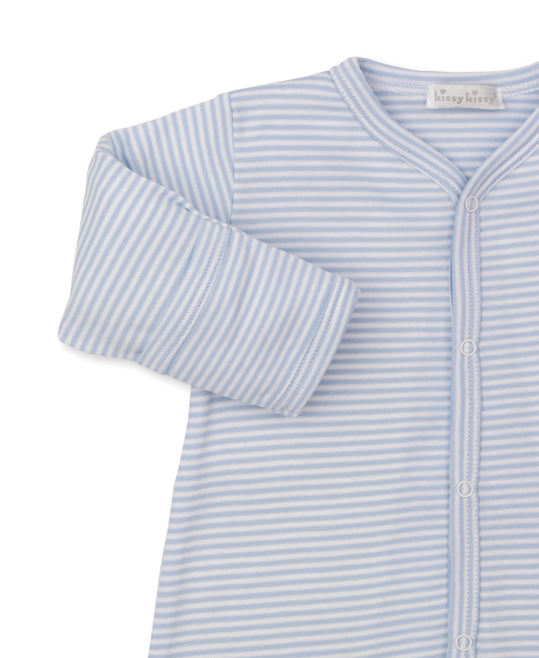 Saturday Regatta Conv Gown- Light Blue Stripe