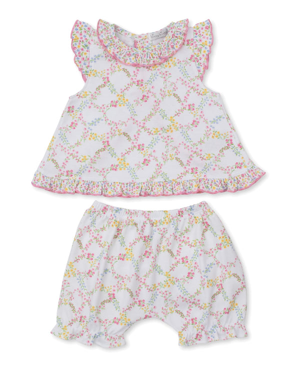 Garden Trellis Sunsuit Set