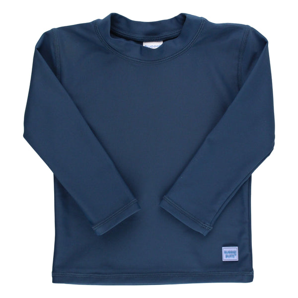 Long Sleeve Rash Guard- Navy