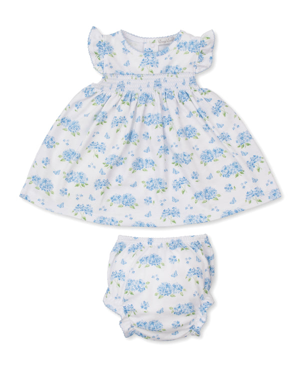 Heavenly Hydrangeas Dress Set- Light Blue