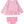 Scalloped Rash Guard 2-Piece- Bubblegum Gingham