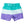 Swim Trunks- Green Purple Colorblock