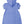 Terry Full-Zip Cover Up- Periwinkle Blue