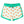 Dolphin Hem Swim Trunks- Crabby Cove