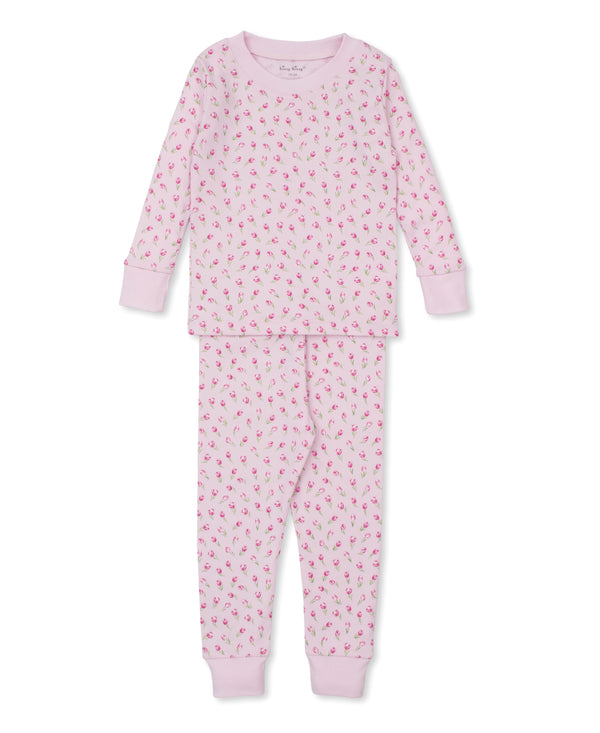 Tulip Blossoms Pajama Set- Pink