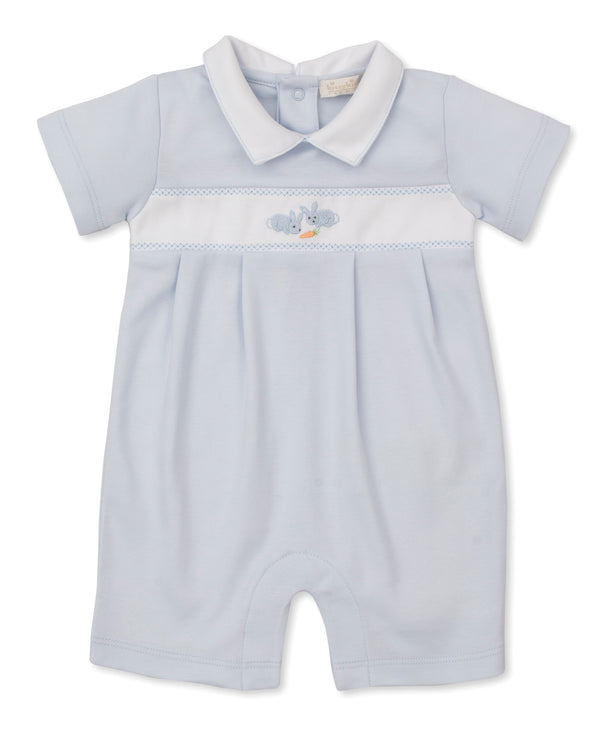 Premier Baby Bunny Patch Playsuit- Blue