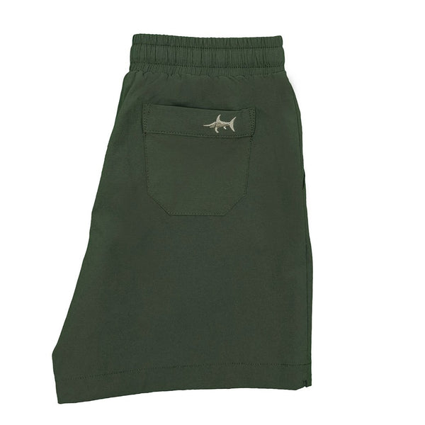 Topsail Performance Shorts- Green