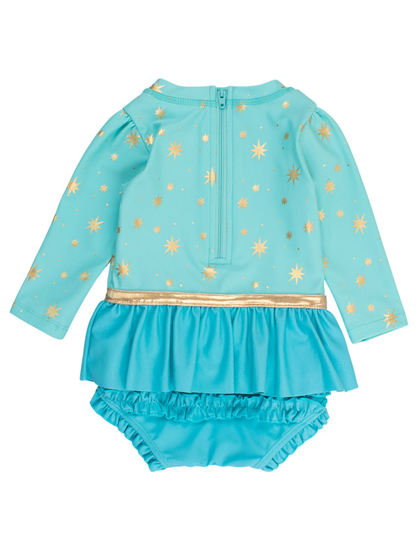 Genie Princess Bow Skirted LS One Piece