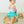 Big Bow Skirted One Piece- Magical Mermaid