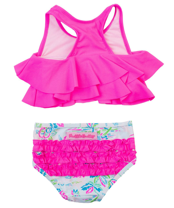 Flounce Bikini- Tropical Resort