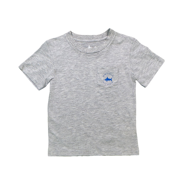 Tuna SS Graphic Tee- Grey Heather