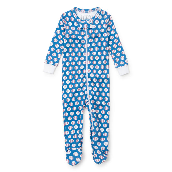 Parker Zipper Pajama- Baseball Grand Slam