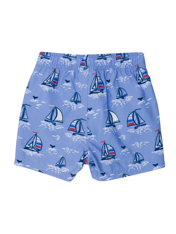 Swim Trunks- Blue Seas The Day