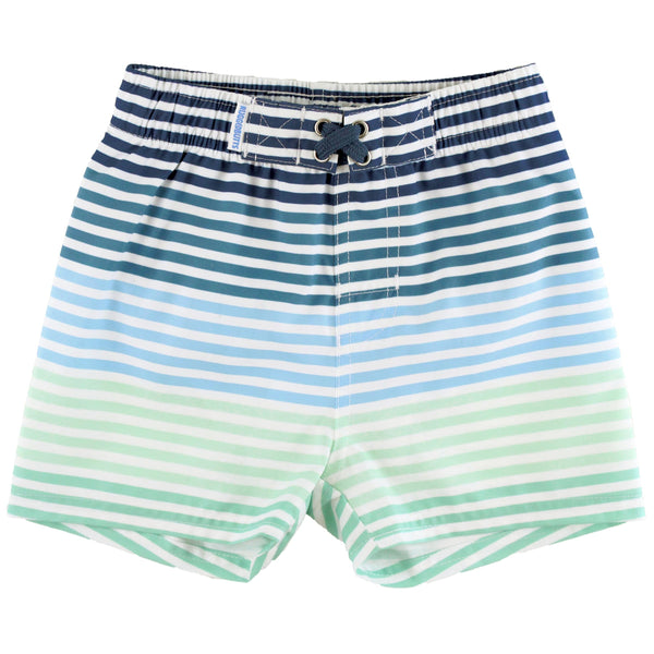 Swim Trunks- Coastal Stripe