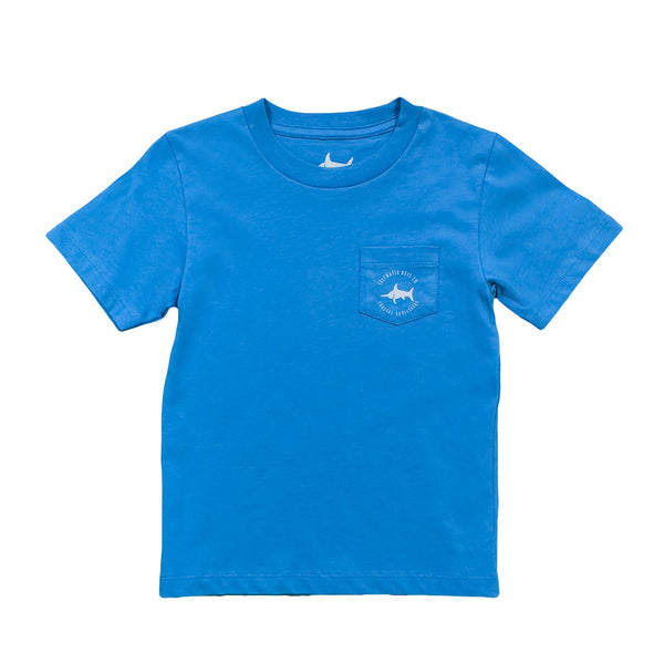 Golf Ball SS Graphic Tee- Parisian Blue