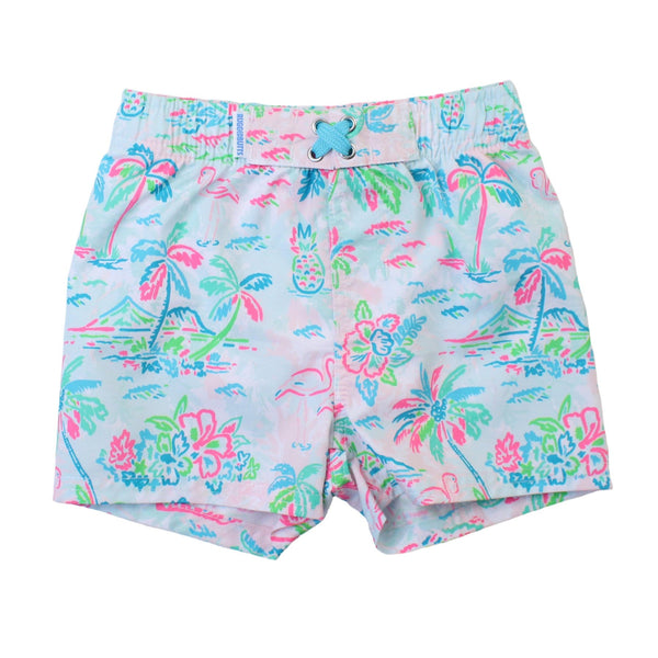 Swim Trunks- Tropical Resort