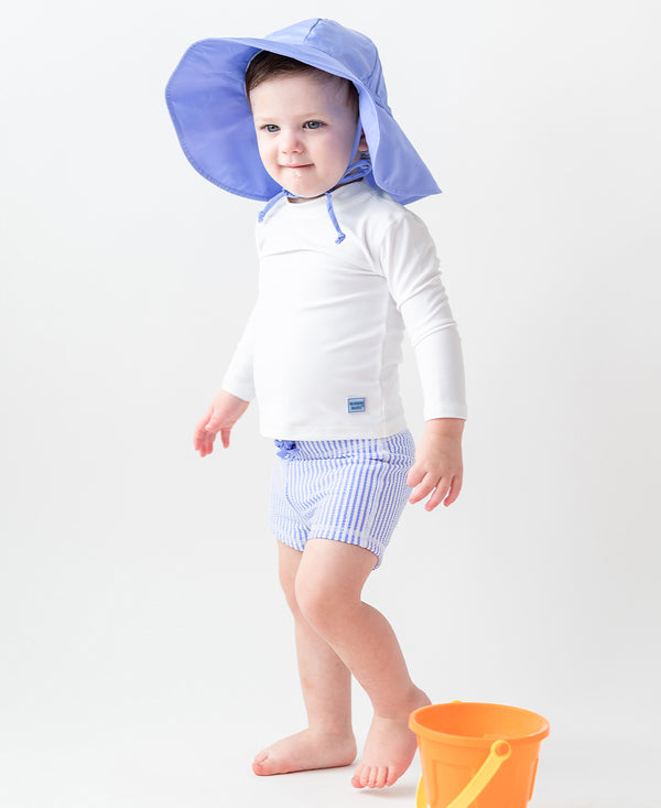 Sun Protective Hat- Periwinkle Blue