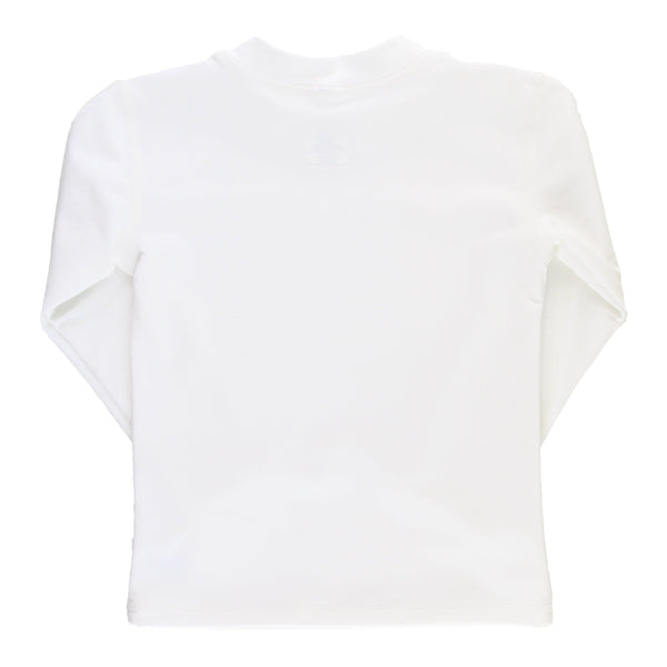 Long Sleeve Rash Guard- White