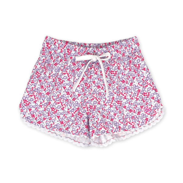 Emily Short- Flower Power Floral, Pure Coconut