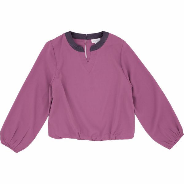 Milly Top- Magenta/Plum